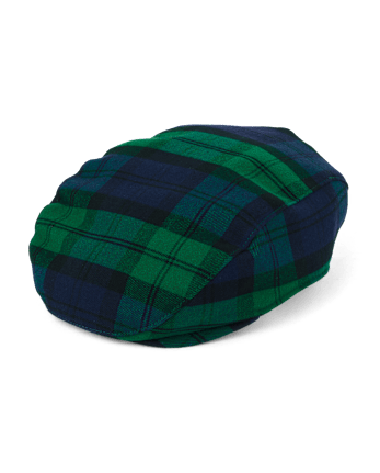 Boys Plaid Newsboy Hat - All Dressed Up