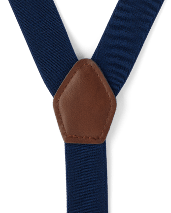 Boys Bow Tie And Suspenders Set - Royal Christmas