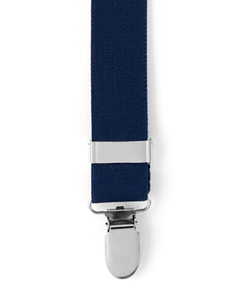 Boys Bow Tie And Suspenders Set - Royal Christmas