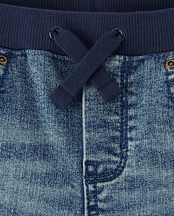 Jean droit à enfiler pour garçon - Little Essentials