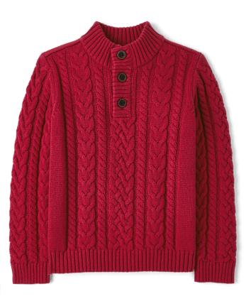 Boys red turtleneck 2025
