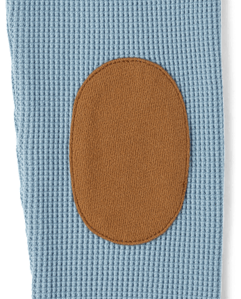 Camiseta térmica Henley con bloques de colores para niños - Little Essentials
