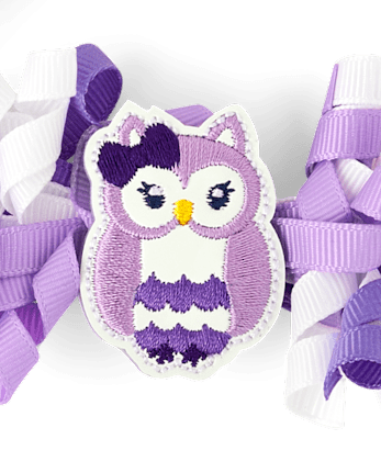 Girls Owl 3-Piece Hair Set - Classroom Cutie