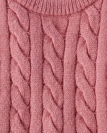 Baby Girls Cable Knit Sweater Dress - Homegrown by Gymboree