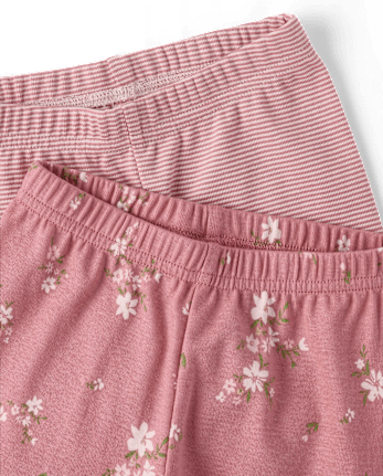 Lot de 2 pantalons fleuris pour bébés filles - Homegrown by Gymboree