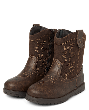 Botas Vaqueras Bordadas para Niño - Country Charm