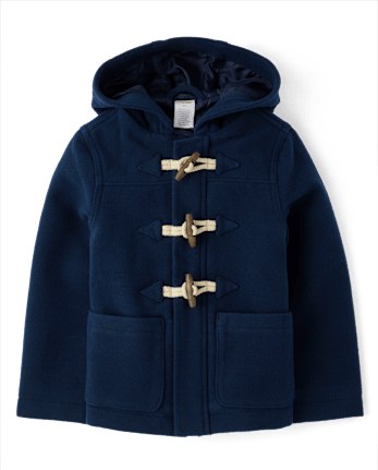 Boys Toggle Dress Coat - Royal Christmas