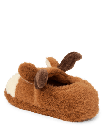 Unisex Kids Reindeer Slippers - Gymmies