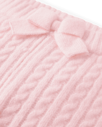 Girls Cable Knit Jogger Pants - Tiny Dancer