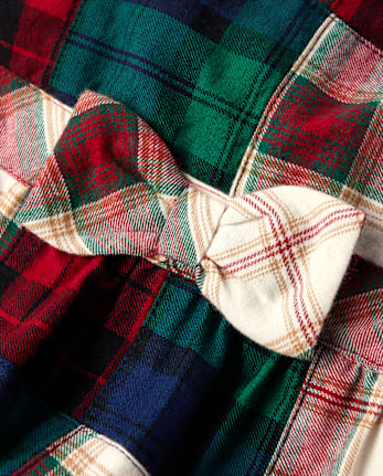 Girls Plaid Madras Skirtall - Holiday Express