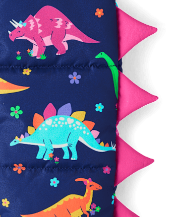 Doudoune Dino pour fille - Dino Friends