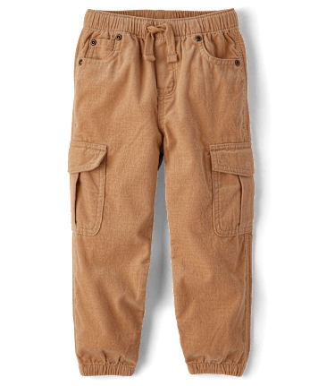 Boys Cargo Jogger Pants - Little Snowflake