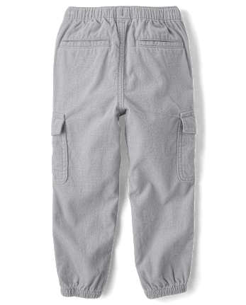 Boys Cargo Jogger Pants - Little Snowflake