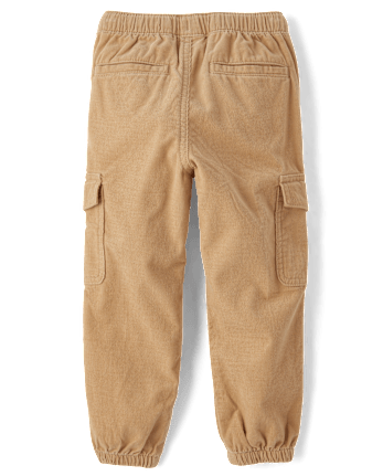 Boys Cargo Jogger Pants - Little Snowflake