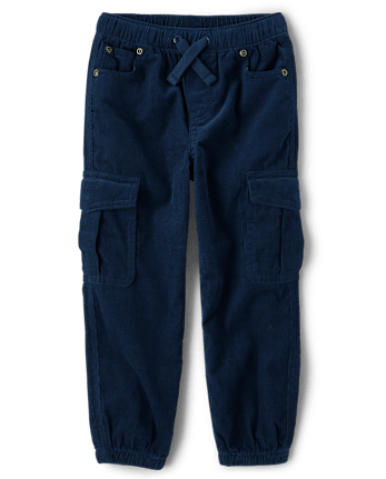 Boys Cargo Jogger Pants - Little Snowflake