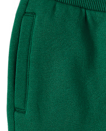 Boys Reindeer Fleece Jogger Pants - Holiday Express