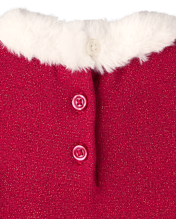 Girls Glitter Sweater Dress - Holiday Express