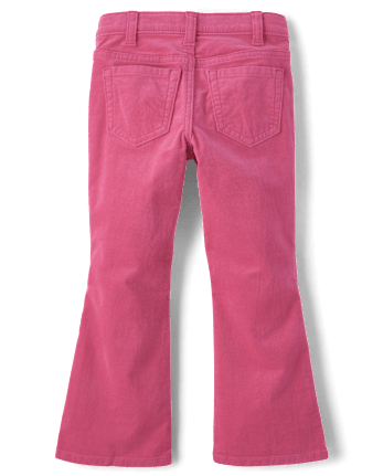Girls Bow Corduroy Pants - Little Snowflake