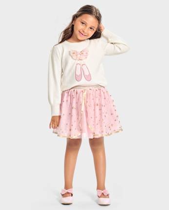 Girls Ballet Sweater - Tiny Dancer