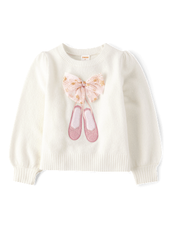 Pink ballet sweater store