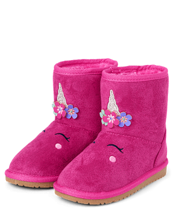Unicorn fur boots hotsell
