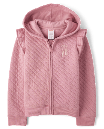 Girls Ballet Zip Up Hoodie - Tiny Dancer