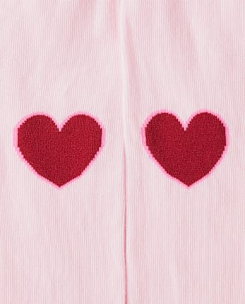 Collants Coeur Fille - Mini Valentine