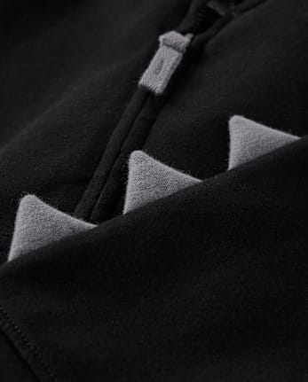 Boys Dino Spike Scuba Zip Up Hoodie - Dino Friends