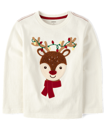 Boys Christmas Reindeer Top - Holiday Express