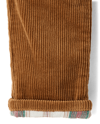 Boys Roll Cuff Pants - Holiday Express