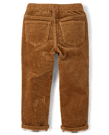 Boys Roll Cuff Pants - Holiday Express