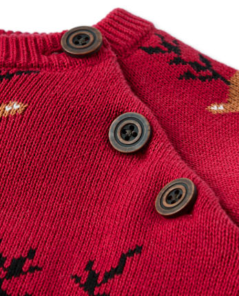 Boys Reindeer Sweater - Holiday Express