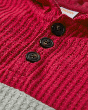 Haut à capuche thermique colorblock pour garçon - Mini Valentine