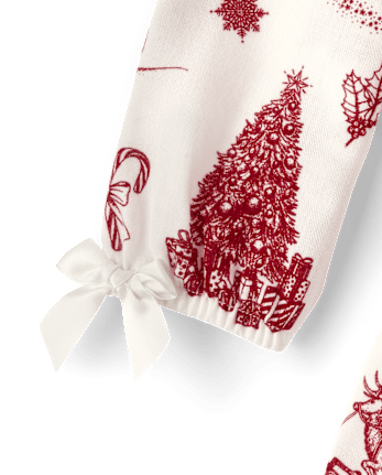 Girls Christmas Toile Nightgown - Gymmies