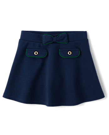 Girls Ponte Skort - Holiday Express