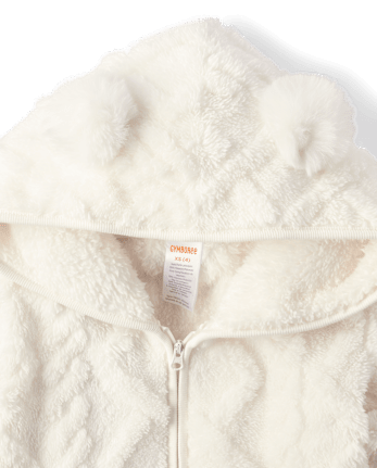 Kids Cable Knit One-Piece Pajamas - Gymmies