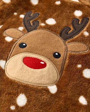 Baby And Toddler Reindeer One-Piece Pajamas - Gymmies