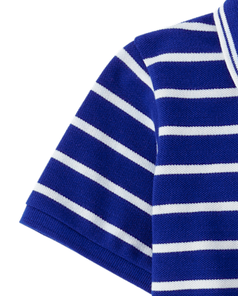 Boys Striped Polo - Little Essentials