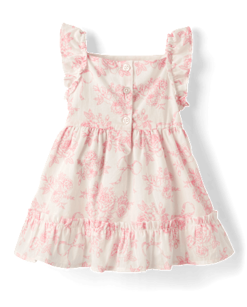 Baby Girls Floral Dress 2-Piece Outfit Set - Homegrown by Gymboree