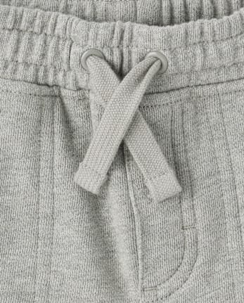 Boys French Terry Pull On Shorts - Little Essentials