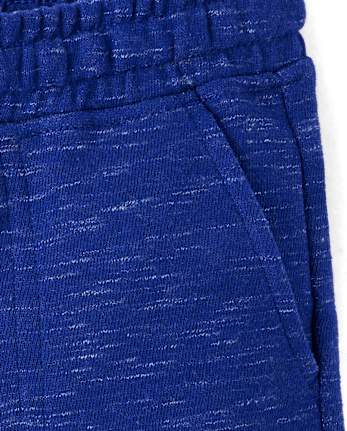 Boys French Terry Pull On Shorts - Little Essentials