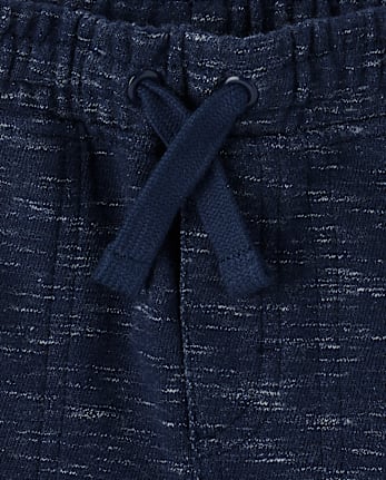 Boys French Terry Pull On Shorts - Little Essentials