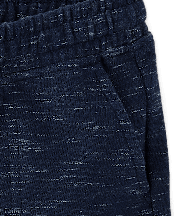 Boys French Terry Pull On Shorts - Little Essentials