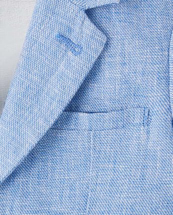 Boys Linen-Blend Blazer - Special Occasions