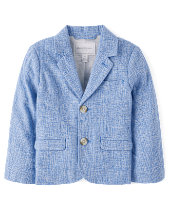 Boys Linen-Blend Blazer - Special Occasions