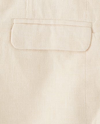 Boys Linen-Blend Blazer - Special Occasions