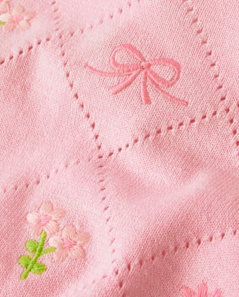 Baby Girls Embroidered Sweater 3-Piece Outfit Set - Homegrown by Gymboree