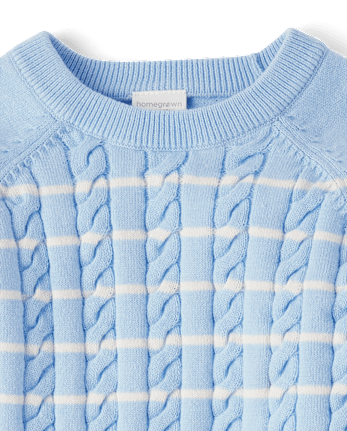 Baby Boys Striped Sweater 3-Piece Outfit Set - Homegrown by Gymboree