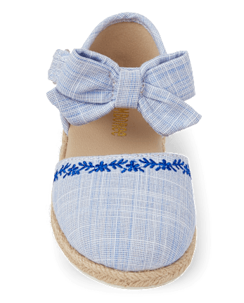 Girls Floral Espadrilles - Italian Riviera