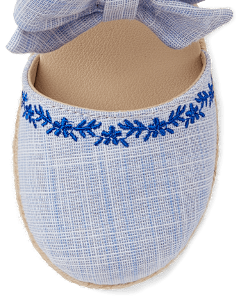 Girls Floral Espadrilles - Italian Riviera